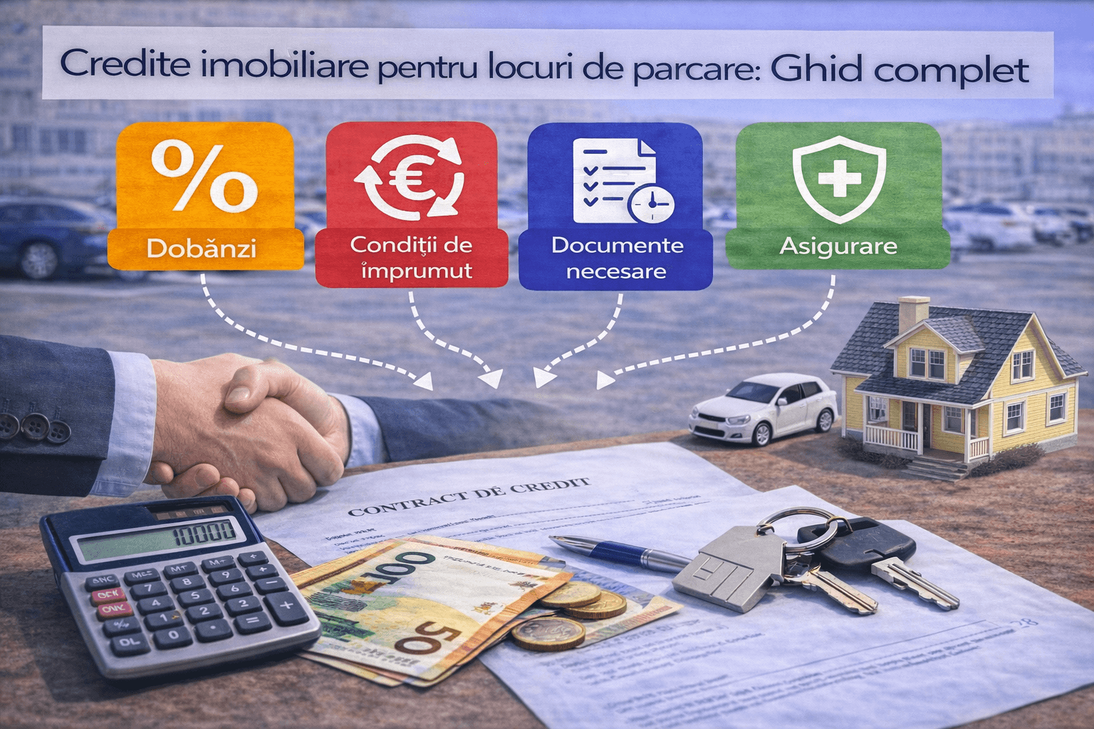 Credite imobiliare pentru locuri de parcare: Ghid complet