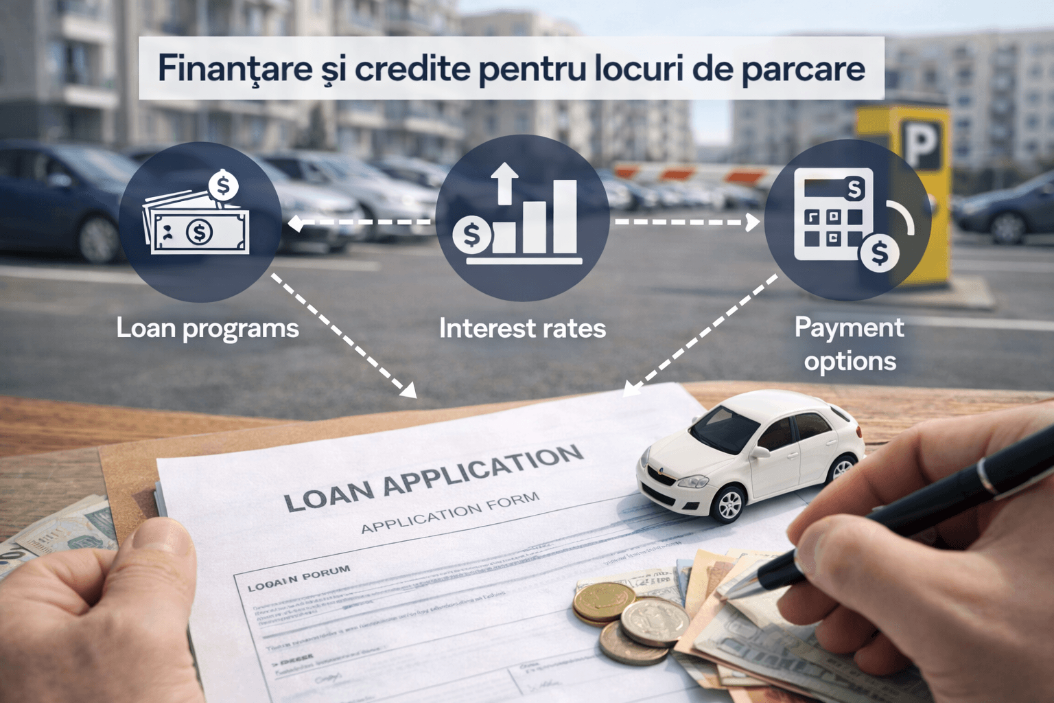 Finanțare și credite pentru locuri de parcare